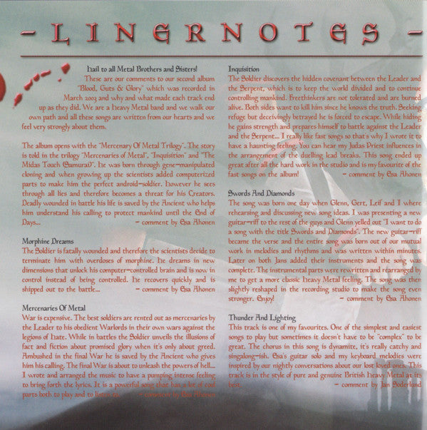 Cryonic Temple -Blood, Guts & Glory