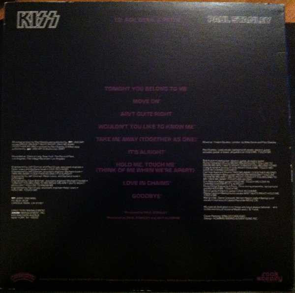Kiss, Paul Stanley -Paul Stanley