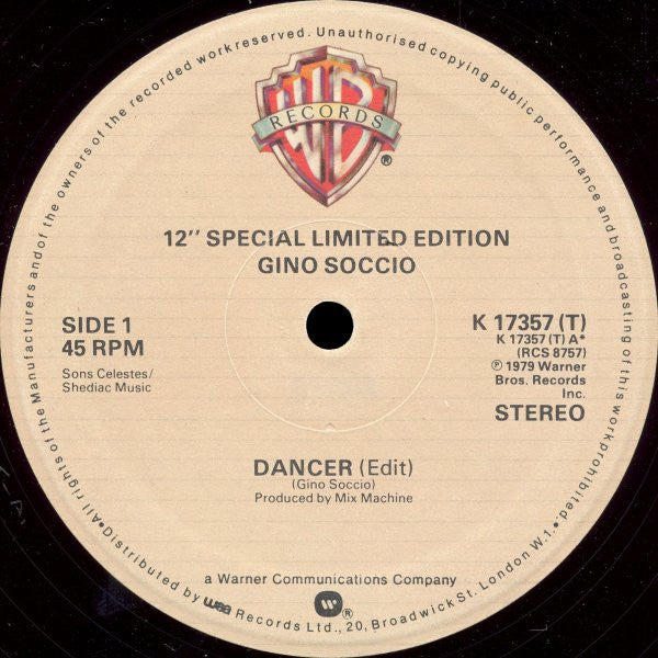 Gino Soccio -Dancer