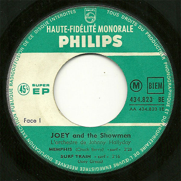 Joey And The Showmen -L'Orchestre De Johnny Hallyday