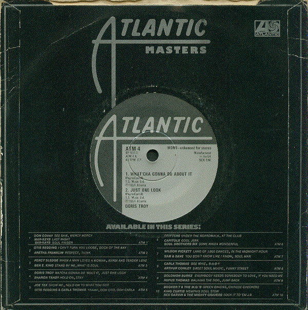 Doris Troy / Sharon Tandy - What'cha Gonna Do About It / Just One Look / Hold On / Stay With Me (Baby)