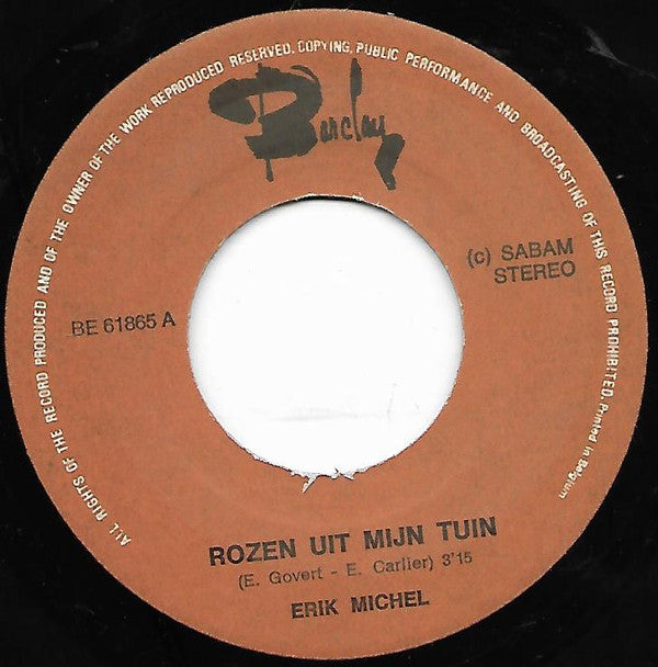 Erik Michel* -Rozen Uit Mijn Tuin