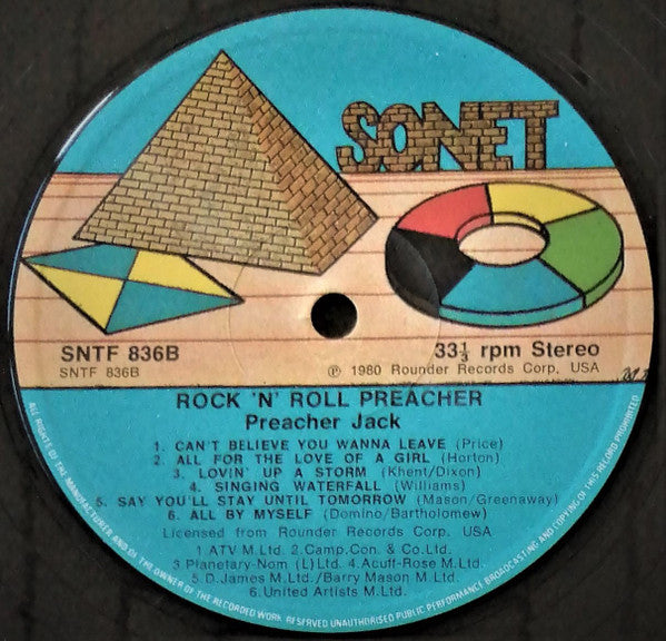 Preacher Jack -Rock 'N' Roll Preacher
