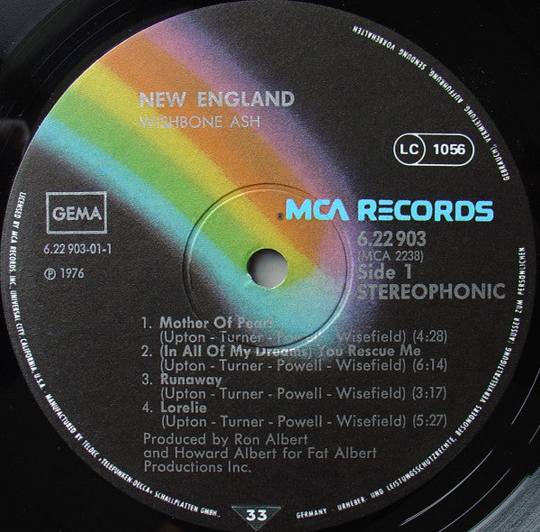Wishbone Ash -New England