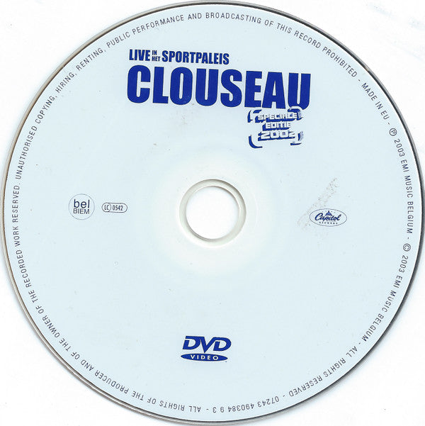 Clouseau -Live In Het Sportpaleis - Speciale Editie 2002