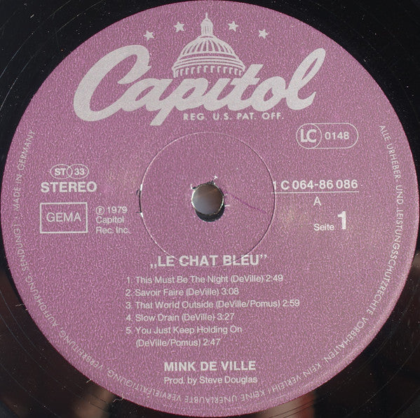 Mink DeVille -Le Chat Bleu