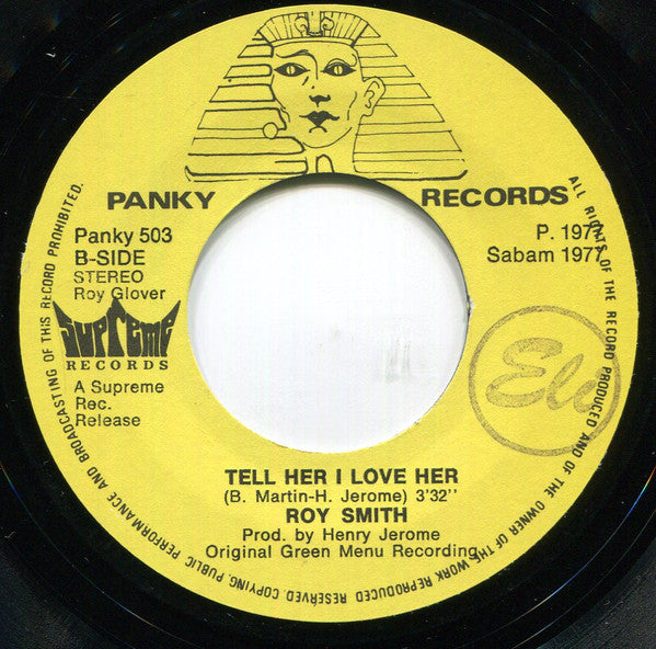 Roy Smith -The Game Of Life / Tell Her I Love Her