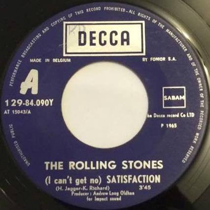 The Rolling Stones -(I Can't Get No) Satisfaction