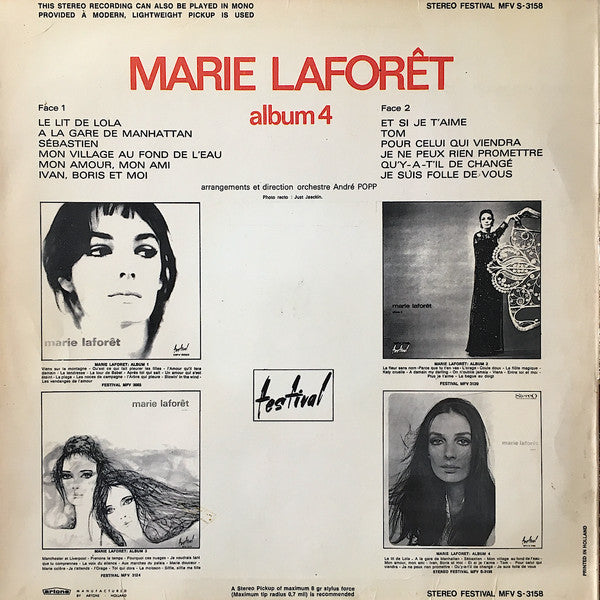 Marie Laforêt -Album : 4
