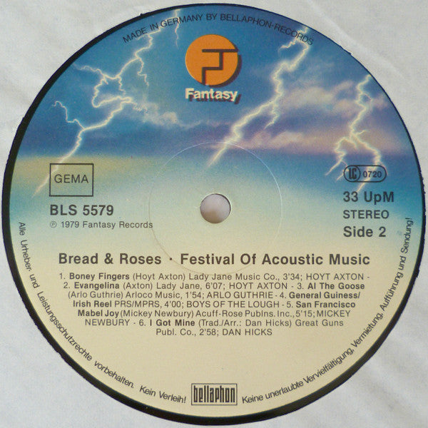 Various - Bread &amp; Roses: Festival Of Acoustic Music