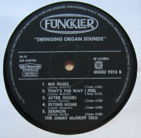 Jimmy McGriff -Swingin' Organ Sounds!