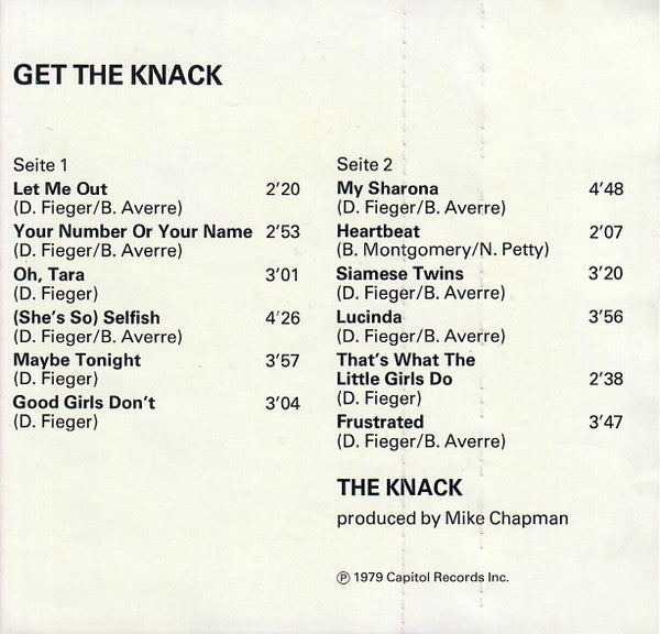 The Knack (3) -Get The Knack