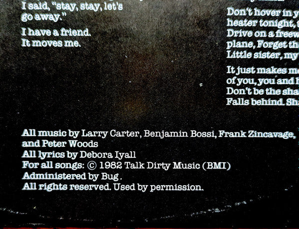 Romeo Void -Benefactor