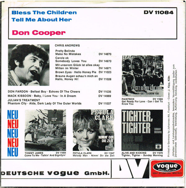 Don Cooper -Bless The Children
