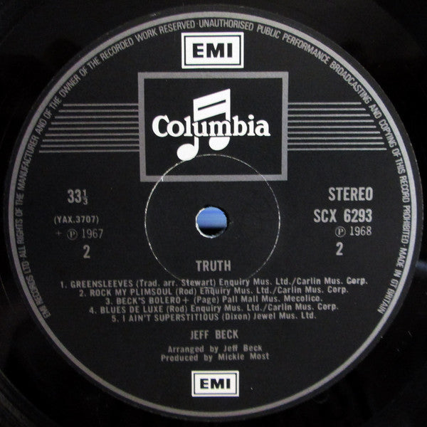 Jeff Beck -Truth