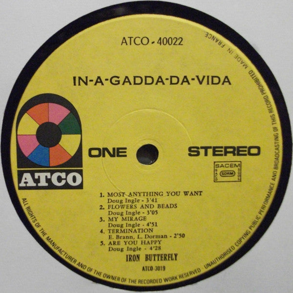 Iron Butterfly -In-A-Gadda-Da-Vida