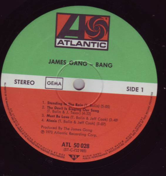 James Gang -Bang