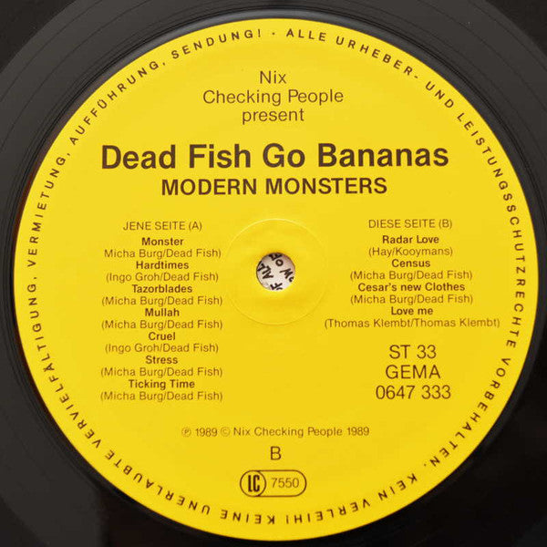 Dead Fish Go Bananas -Modern Monster
