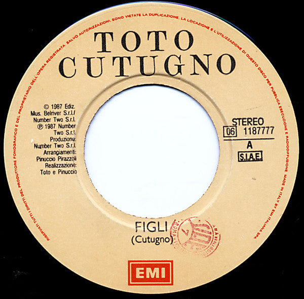 Toto Cutugno -Figli