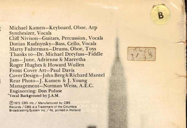 New York Rock Ensemble* -Freedomburger