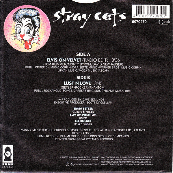 Stray Cats -Elvis On Velvet
