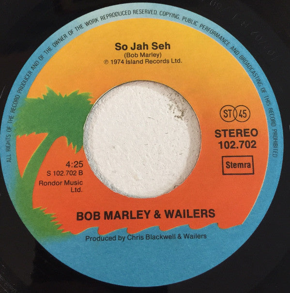 Bob Marley & The Wailers -No Woman, No Cry "Live Version"