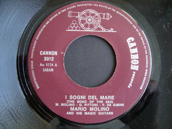 Mario Molino And His Magic Guitars* -Il Sogni Del Mare = The Song Of The Sea