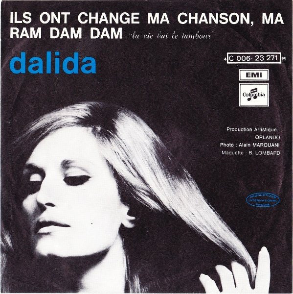 Dalida -Ils Ont Changé Ma Chanson, Ma / Ram Dam Dam