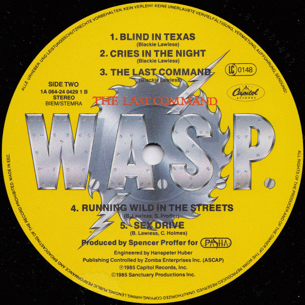W.A.S.P. -The Last Command