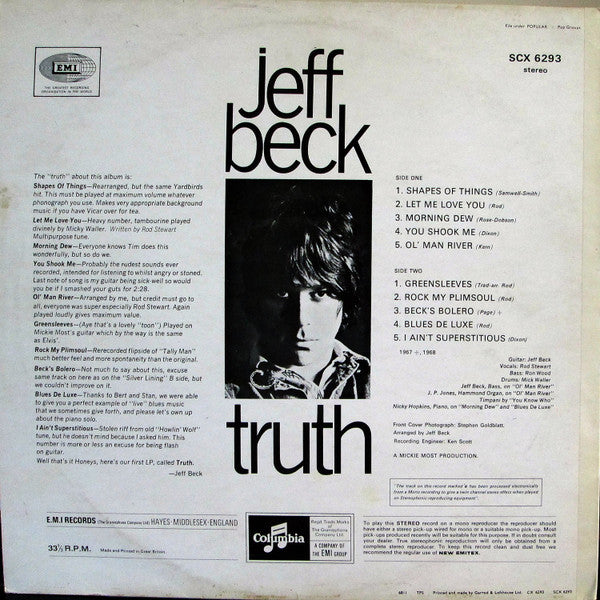 Jeff Beck -Truth