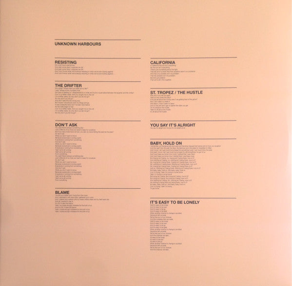 Sophia (3) -As We Make Our Way (Unknown Harbours)