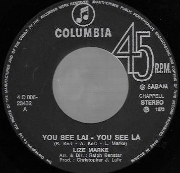 Lize Marke -You See Lai, You See LA