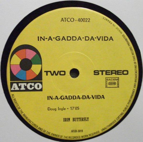 Iron Butterfly -In-A-Gadda-Da-Vida