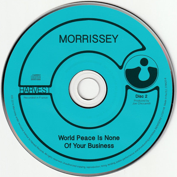 Morrissey -World Peace Is None Of Your Business