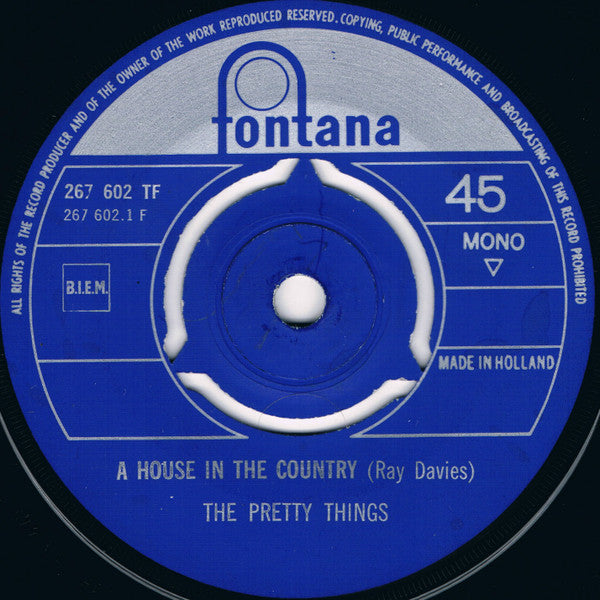 The Pretty Things -A House In The Country / Me Needing You