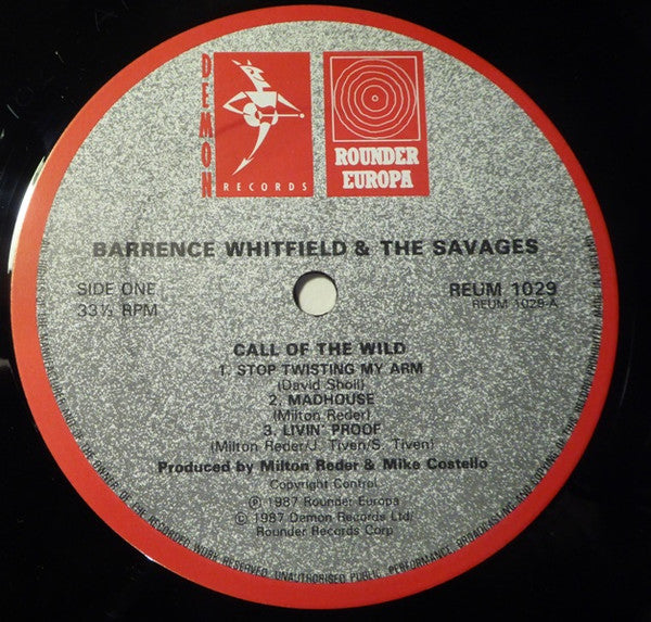 Barrence Whitfield &amp; The Savages* - Call Of The Wild