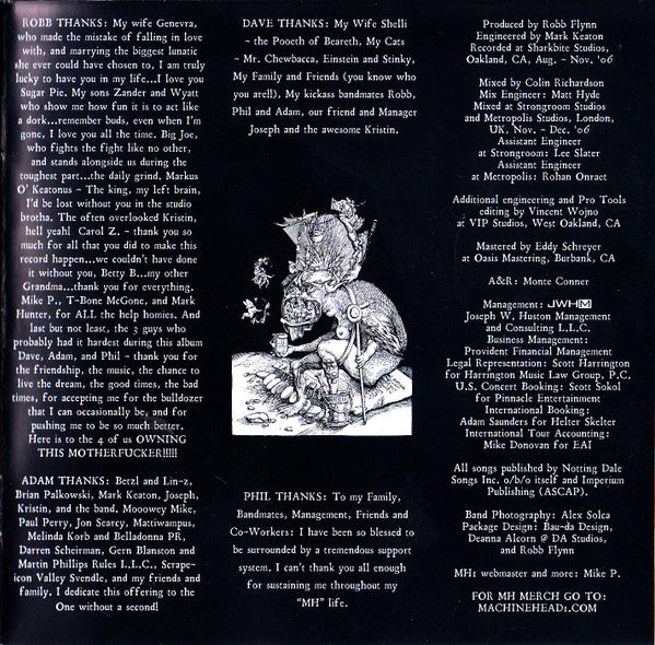 Machine Head (3) -The Blackening