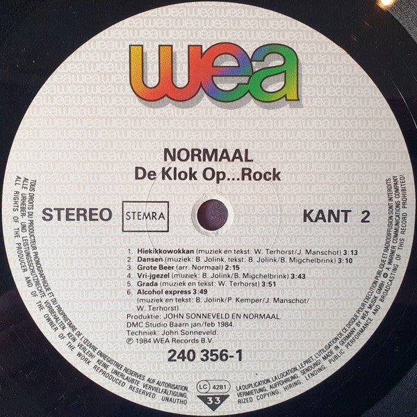 Normaal -De Klok Op...Rock