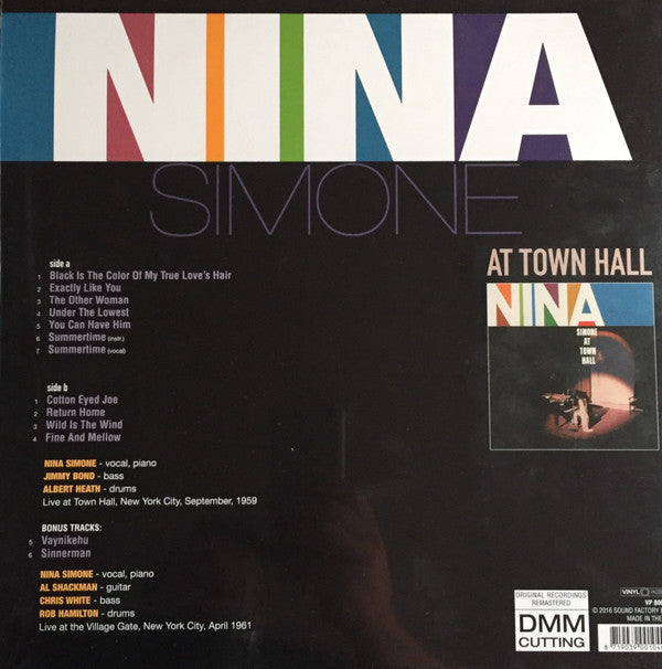 Nina Simone -Nina Simone At Town Hall