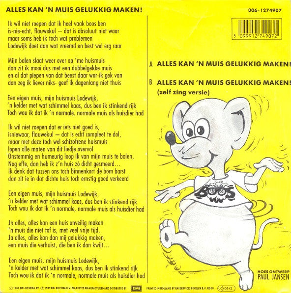 Bart* -Alles Kan 'n Muis Gelukkig Maken!