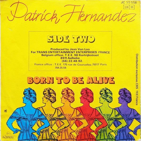 Patrick Hernandez - Born To Be Alive