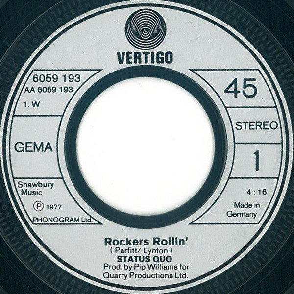 Status Quo -Rockers Rollin'