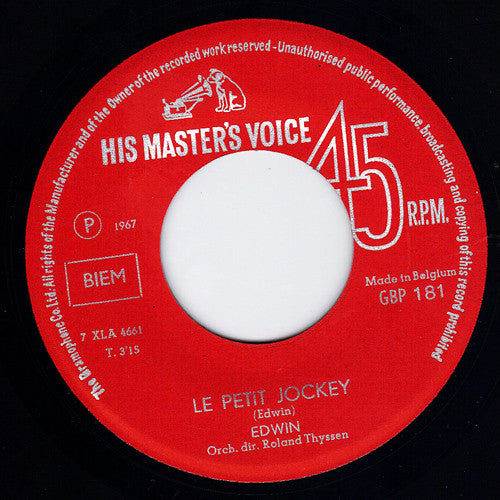 Edwin (9) -Le Petit Jockey / Je M'Ennuie