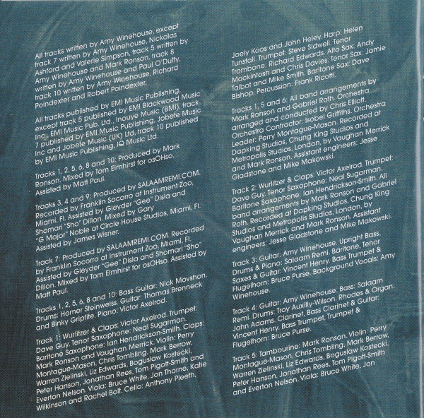 Amy Winehouse - Back To Black