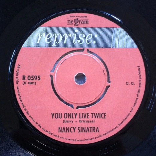 Nancy Sinatra -You Only Live Twice / Jackson
