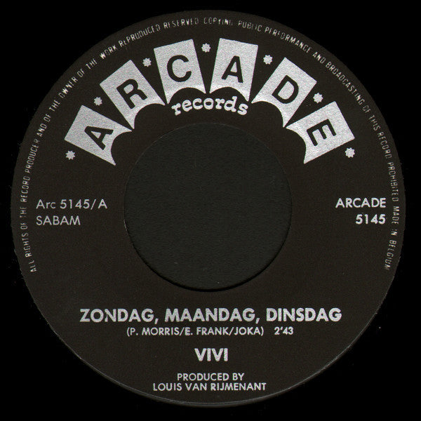 Vivi -Zondag, Maandag, Dinsdag