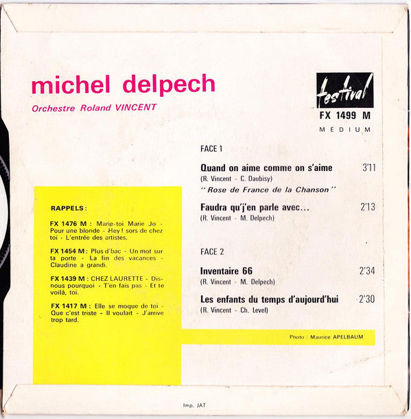 Michel Delpech -Inventaire 66
