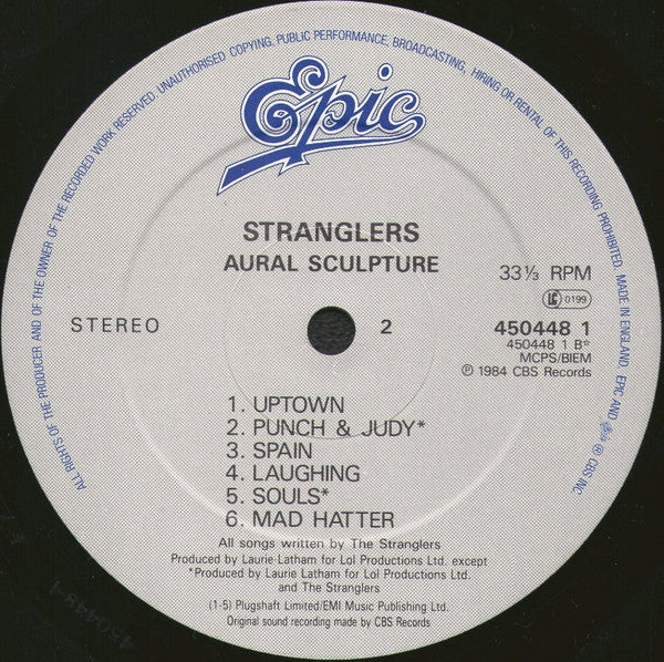 The Stranglers -Aural Sculpture