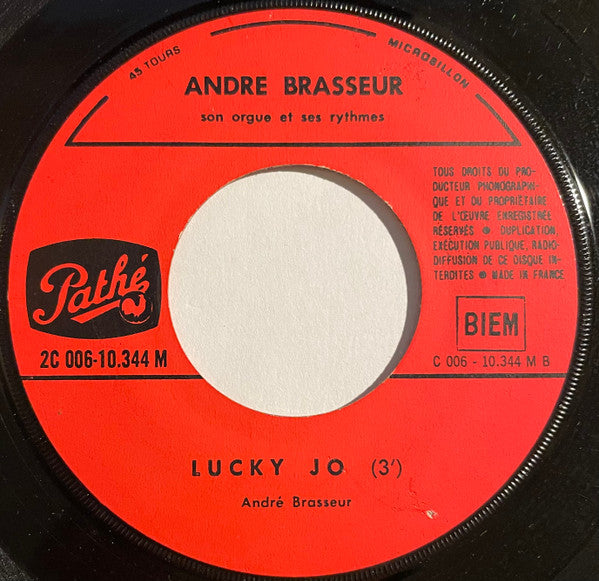 The Golden Organ Of Andre Brasseur* - Relax / Lucky Jo