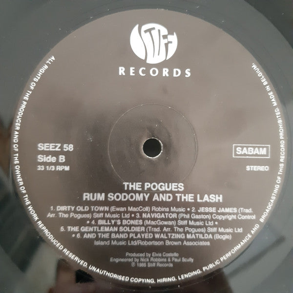 The Pogues -Rum Sodomy & The Lash